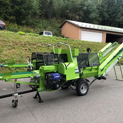 Grønn vedmaskin